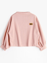 AZULINA Kawaii Harajuku Lantern Sleeve Badge Patched Sweatshirt Women Jumper Autumn 2017 Oversized Hoodies Sweatshirts Femininas