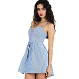 AZULINA Chiffon Summer 2017 Sexy Spaghetti Strap Mini Dress Women Party Backless Black Short Beach Dress Vestidos Robe Sundress AZULINA Chiffon Summer 2017 Sexy Spaghetti Strap Mini Dress Women Party Backless Black Short Beach Dress Vestidos Robe Sundress