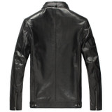 AYUNSUE Genuine Leather Jackets Black Sheepskin Leather Jacket Men Coat High Quality Autumn Winter Mens Leather Jackets FYY578