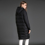 AYUNSUE High Quality 2017 Women White Duck Down Jacket Hooded Winter Coat Women's Jackets Female Warm Parka Mujer Inverno WXF232