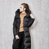 AYUNSUE Fashion Winter Down Jacket Women 90% Duck Down Coat Female Long Parka Elegant Jackets Hooded Ladies Outerwear WYQ798