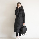 AYUNSUE Fashion Winter Down Jacket Women 90% Duck Down Coat Female Long Parka Elegant Jackets Hooded Ladies Outerwear WYQ798