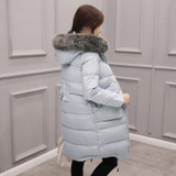 AYUNSUE 2017 Women's Down Jacket Warm Coat Winter Jacket Women Plus Size 7XL Female White Duck Down Coats Abrigo Mujer WXF127