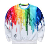 Autumn/winter new sweatshirt men's fashion 3D sweatshirt novelty gun clown printing sudaderas Men hoodies pullovers Sweatshirts