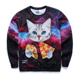 Autumn/winter new sweatshirt men's fashion 3D sweatshirt novelty gun clown printing sudaderas Men hoodies pullovers Sweatshirts