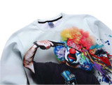 Autumn/winter new sweatshirt men's fashion 3D sweatshirt novelty gun clown printing sudaderas Men hoodies pullovers Sweatshirts