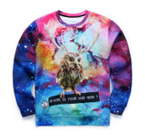 Autumn/winter new sweatshirt men's fashion 3D sweatshirt novelty gun clown printing sudaderas Men hoodies pullovers Sweatshirts