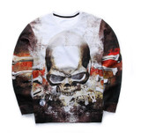 Autumn/winter new sweatshirt men's fashion 3D sweatshirt novelty gun clown printing sudaderas Men hoodies pullovers Sweatshirts