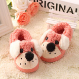 Autumn/Winter Kids Baby Cotton Slippers Home Shoes Children Girls/Boys Indoor Slipper Warm Cute Cartoon Toddler Baby Shoes