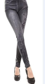 Autumn Women Vintage Jeans Tights Pants Tight Stretch Skinny Denim Leggings Trouser Autumn Women Vintage Jeans Tights Pants Tight Stretch Skinny Denim Leggings Trouser