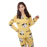 Autumn Women Pajamas Suits Indoor Cartoon Clothing Home Suit Sleepwear Long Sleeve Pyjamas Sets 9176 Autumn Women Pajamas Suits Indoor Cartoon Clothing Home Suit Sleepwear Long Sleeve Pyjamas Sets 9176