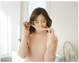 autumn women fashion turtleneck pullovers Sweaters lady casual pullovers Sweaters