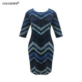 Autumn Women Fashion Big Sizes Boho Dresses Sexy Ladies Office dress Printed 6xl Plus Size Bodycon Dresses Party Dress Vestidos