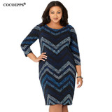 Autumn Women dresses Big Sizes Boho Dress female Sexy Office dress 2017 6xl Plus Size Bodycon Party Dress women clothing Vestido