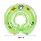 COZIME Baby Neck Ring Inflatable Infant Swimming Ring Safety Swimming Pool Accessories Neck Float Circle Swimming Ring Funny Toy