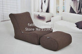 Cover only  No Filler - Outdoor and indoor living room bean bag furniture sofa set - Portable beanbag chairs with foot prouf set