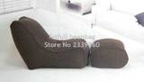 Cover only  No Filler - Outdoor and indoor living room bean bag furniture sofa set - Portable beanbag chairs with foot prouf set