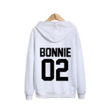Couples Hoodies Bonnie And Clyde Hoodies Men Women Matching Clothes Casual Long Sleeve Pullover Couple Sweatshirt For Lovers