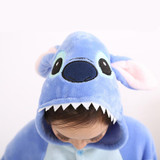 Couple Pajama Sets Pijama Licorne Women's Stitch Full Sleeve Hooded Pajama Sets Pijamas Feminino Animal Pajamas For Adults