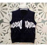 Cotton V-Neck Baby Vest Boys Girls Spring Autumn Kids Sweater Vest Infant Coats For Girls 2017 Fashion Baby Boys Clothing