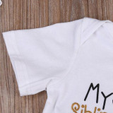 Cotton Toddler Infant Baby Boys Girls Short Sleeve Cute Dog Romper Jumpsuit Clothes Outfits