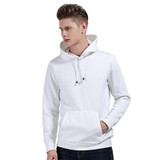 Cotton Solid Hoodies Hooded Men Hip Hop Couples Hoodie Fleece Fashion Tracksuit Sportswear Casual Women Sweatshirt Black X183