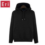 Cotton Solid Hoodies Hooded Men Hip Hop Couples Hoodie Fleece Fashion Tracksuit Sportswear Casual Women Sweatshirt Black X183