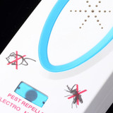 2017 High Quality Electro Magnetic Ultrasonic Electronic Pest Repeller for Lustrating Mouse Bug Mosquito Insect US Plug Hot Sale