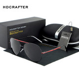 2017 HDCRAFTER Classic Design Polarized Sunglasses Men with UV400 Protection Brand in High Quality oculos de sol Drop Shipping