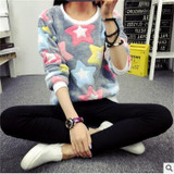 2017 Harajuku Panda beautiful Harajuku women fashion winter flannel high quality sweater cute printing sweater