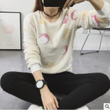 2017 Harajuku Panda beautiful Harajuku women fashion winter flannel high quality sweater cute printing sweater