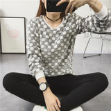 2017 Harajuku Panda beautiful Harajuku women fashion winter flannel high quality sweater cute printing sweater