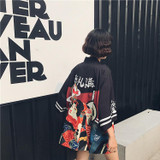 2017 Harajuku Fashion Women Blouses Summer Vintage Kimono Kawaii Cardigan Thin Sun Protection Shirts Cover Up Sunscreen Blouse