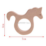 2017 Handmade Natural Wooden Animal Shape Baby Kids Teether Teething Toy Shower Gift DEC1_30 2017 Handmade Natural Wooden Animal Shape Baby Kids Teether Teething Toy Shower Gift DEC1_30