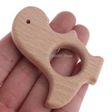 2017 Handmade Natural Wooden Animal Shape Baby Kids Teether Teething Toy Shower Gift DEC1_30 2017 Handmade Natural Wooden Animal Shape Baby Kids Teether Teething Toy Shower Gift DEC1_30