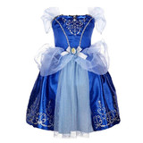 2017 Girls Dress Cinderella Costume for Kids Rapunzel Belle Sofia Princess Dress Children Party Dress Cosplay Costume Vestidos