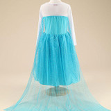 2017 girl dress Elsa Anna princess dress costume kids party dresses summer children cosplay dress fantasia infantil Vestido