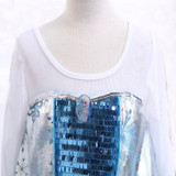 2017 girl dress Elsa Anna princess dress costume kids party dresses summer children cosplay dress fantasia infantil Vestido