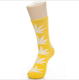 2017 Germany's Harajuku Hiphop Women's Maple Leaf Sock Cotton Hose Long Skateboard Hip-hop Socks for Female