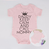2017 Funny Letter Print Newborn Infant Baby Girl Clothing Cotton Bodysuits Short Sleeve Jumpsuit Kids Clothes Bodysuit Outfit