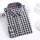Brand Casual Plaid Women Shirts Blouses Ladies Collar Tops Plus Size Blusas Femininas Red Long sleeve Plaid Shirts Women 2016