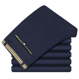 Brand Business Casual Pants 2017 New Arrived Spring Summer Mens Slim Fit Straight Trousers Cotton Solid Color Elastic Mens Pants