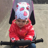 Brand Baby Hat Cotton Print Baby Beanie Fruit Strawberry Baby Girls Hats Autumn Winter Baby Caps All For Children's Accessories