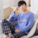 Brand Autumn 100% Cotton Long Sleeve Men Sleepwear Masculine Pyjamas Sexy Striped Men's Pajama Sets Lounge Casual Home Clothing Brand Autumn 100% Cotton Long Sleeve Men Sleepwear Masculine Pyjamas Sexy Striped Men's Pajama Sets Lounge Casual Home Clothing