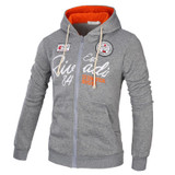 Brand 2017 Hoodies Brand Men Letter Printing Sweatshirt Male Hoody Hip Hop Autumn Winter Zipper Hoodie Mens Pullover XXXL