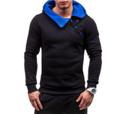 Brand 2017 Hoodie Soild Warmth New Stitching Hoodies Men Fashion Tracksuit Male Sweatshirt Hoody Mens Purpose Tour