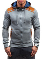 Brand 2017 Hoodie Stitching Hoodies Men Fashion Tracksuit Male Sweatshirt Off White Hoody Mens Purpose Tour Hoodie XXXL