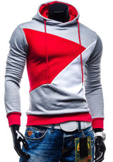 Brand 2017 Hoodie Hit Color Stitching Hoodies Men Fashion Tracksuit Male Sweatshirt Off White Hoody Mens Purpose Tour XXL