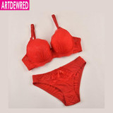 Brand 2017 (VS) Bra And Brief  Lace Bra Sets Sexy Women's Push Up, 6 Colors BC Cup Women Underwear Bra Set Retail & Wholesale
