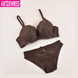 Brand 2017 (VS) Bra And Brief  Lace Bra Sets Sexy Women's Push Up, 6 Colors BC Cup Women Underwear Bra Set Retail & Wholesale